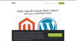 Desktop Screenshot of mwi-plugin.com